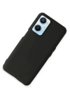 BFS  Oppo A96 Kılıf First Silikon - Siyah