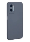 BFS  Oppo A96 Kılıf Nano içi Kadife Silikon - Gri