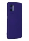 BFS Oppo A96 Kılıf Nano içi Kadife Silikon - Mor