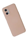 BFS  Oppo A96 Kılıf Nano içi Kadife Silikon - Pudra
