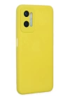BFS  Oppo A96 Kılıf Nano içi Kadife Silikon - Sarı
