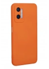 BFS Oppo A96 Kılıf Nano içi Kadife Silikon - Turuncu