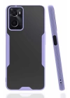 BFS  Oppo A96 Kılıf Platin Silikon - Lila