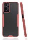 BFS  Oppo A96 Kılıf Platin Silikon - Pembe