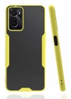 BFS  Oppo A96 Kılıf Platin Silikon - Sarı