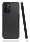 BFS  Oppo A96 Kılıf Platin Silikon - Siyah