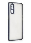 BFS  Oppo Find X2 Kılıf Montreal Silikon Kapak - Lacivert