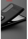BFS  Oppo Find X2 Kılıf Range Yüzüklü Silikon - Mavi