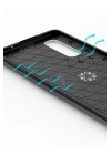 BFS  Oppo Find X2 Kılıf Range Yüzüklü Silikon - Mavi