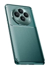 BFS  Oppo Reno 11 FS Kılıf Auto Focus Karbon Kapak - Koyu Yeşil
