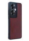 BFS  Oppo Reno 11F Kılıf Aras Deri Kapak - Bordo