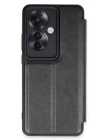 BFS  Oppo Reno 11F Kılıf Flip Cover - Siyah