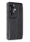BFS  Oppo Reno 11F Kılıf Flip Cover - Siyah