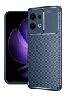 BFS  Oppo Reno 13 Pro Kılıf Auto Focus Karbon Kapak - Lacivert