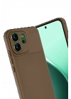 BFS Oppo Reno 14F Auto Focus Karbon Kapak - Kahverengi