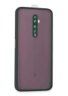 BFS  Oppo Reno 2Z Kılıf Montreal Silikon Kapak - Yeşil