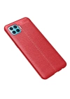BFS  Oppo Reno 4 Lite Kılıf Auto Focus Kapak - Kırmızı