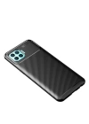 BFS  Oppo Reno 4 Lite Kılıf Auto Focus Karbon Kapak - Siyah