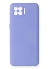 BFS  Oppo Reno 4 Lite Kılıf First Silikon - Lila
