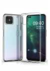 BFS  Oppo Reno 4 Lite Kılıf Lüx Şeffaf Silikon - Şeffaf