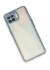 BFS  Oppo Reno 4 Lite Kılıf Montreal Silikon Kapak - Gri