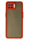 BFS  Oppo Reno 4 Lite Kılıf Montreal Silikon Kapak - Kırmızı