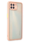 BFS  Oppo Reno 4 Lite Kılıf Montreal Silikon Kapak - Pembe