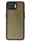 BFS  Oppo Reno 4 Lite Kılıf Montreal Silikon Kapak - Siyah