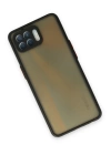 BFS  Oppo Reno 4 Lite Kılıf Montreal Silikon Kapak - Siyah
