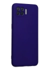 BFS  Oppo Reno 4 Lite Kılıf Nano içi Kadife Silikon - Mor