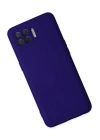 BFS  Oppo Reno 4 Lite Kılıf Nano içi Kadife Silikon - Mor