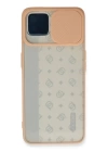 BFS  Oppo Reno 4 Lite Kılıf Palm Buzlu Kamera Sürgülü Silikon - Pembe