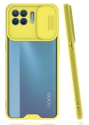 BFS  Oppo Reno 4 Lite Kılıf Platin Kamera Koruma Silikon - Sarı