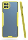 BFS  Oppo Reno 4 Lite Kılıf Platin Silikon - Sarı