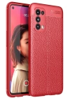 BFS  Oppo Reno 5 Kılıf Auto Focus Kapak - Kırmızı