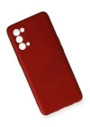 BFS  Oppo Reno 5 Kılıf First Silikon - Bordo