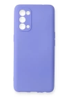 BFS  Oppo Reno 5 Kılıf First Silikon - Lila