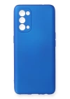 BFS  Oppo Reno 5 Kılıf First Silikon - Mavi