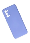 BFS  Oppo Reno 5 Kılıf Nano içi Kadife Silikon - Lila