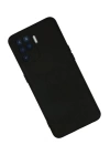 BFS  Oppo Reno 5 Lite Kılıf Nano içi Kadife Silikon - Siyah