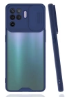 BFS  Oppo Reno 5 Lite Kılıf Platin Kamera Koruma Silikon - Lacivert