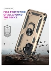 BFS  Oppo Reno 5 Lite Kılıf Sofya Yüzüklü Silikon Kapak - Gold