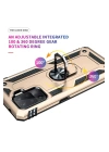 BFS  Oppo Reno 5 Lite Kılıf Sofya Yüzüklü Silikon Kapak - Gold