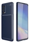 BFS  Oppo Reno 5 Pro Kılıf Auto Focus Karbon Kapak - Lacivert