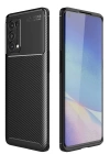 BFS  Oppo Reno 5 Pro Kılıf Auto Focus Karbon Kapak - Siyah