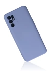 BFS  Oppo Reno 6 Kılıf Nano içi Kadife Silikon - Lila