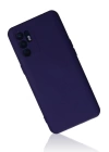 BFS  Oppo Reno 6 Kılıf Nano içi Kadife Silikon - Mor