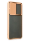 BFS  Oppo Reno 6 Kılıf Palm Buzlu Kamera Sürgülü Silikon - Pembe