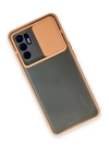 BFS  Oppo Reno 6 Kılıf Palm Buzlu Kamera Sürgülü Silikon - Pembe