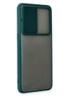 BFS  Oppo Reno 6 Kılıf Palm Buzlu Kamera Sürgülü Silikon - Yeşil